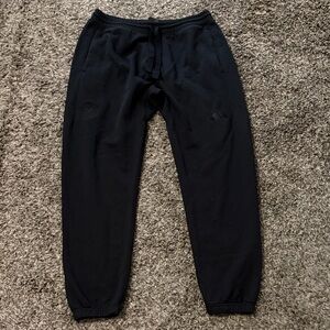adidas Black Men's Joggers with Elastic Cuffs